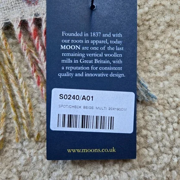 NWT Moon Merino Wool Colorful Dots - Picture 7 of 11